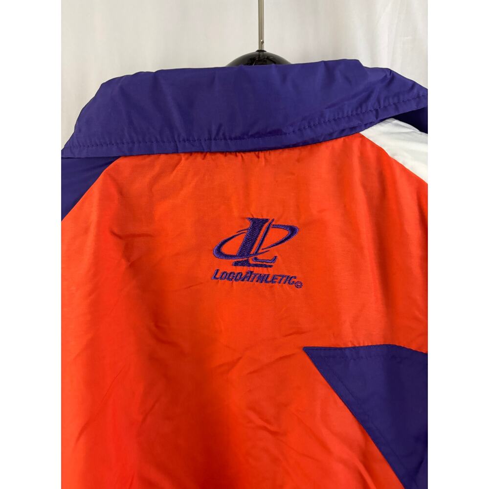 NWT Vtg 90s NBA Phoenix Suns Logo Athletic Sharktooth Windbreaker Jacket Mens M‎ - Picture 15 of 16